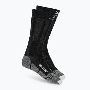 Skarpety X-Socks Trek X Linen dolomite grey melange/opal black
