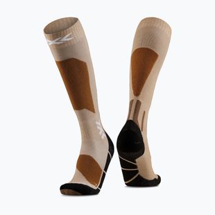 Skarpety narciarskie X-Socks Ski Discover Otc sand/dark sand