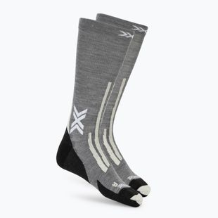 Skarpety X-Socks Hike Discover Merino Crew seal grey/light sand