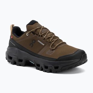 Buty męskie On Cloudrock Low Waterproof earth/black