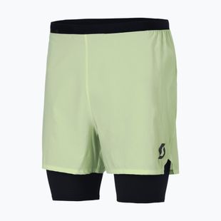Spodenki do biegania męskie SCOTT Hybrid Endurance Tech acid yellow/black