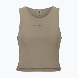 Top treningowy SCOTT Endurance Crop toast beige