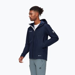 Kurtka przeciwdeszczowa męska Mammut Treeline HS Hooded marine