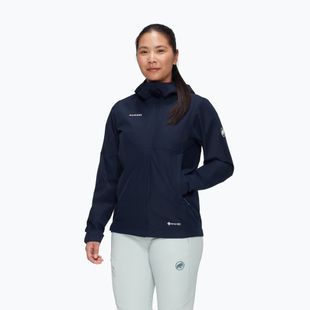 Kurtka przeciwdeszczowa damska Mammut Treeline Light HS Hooded marine