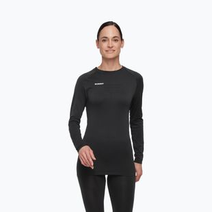 Bluza termoaktywna damska Mammut All-Mountain Seamless BL Mid black/white