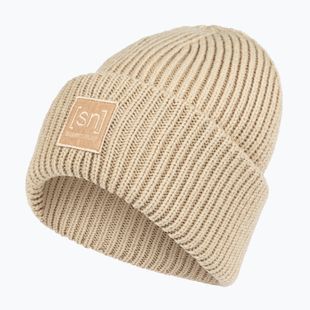 Czapka zimowa super.natural KriTeeini Beanie white pepper
