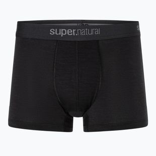 Bokserki termoaktywne męskie super.natural Tundra 175 jet black