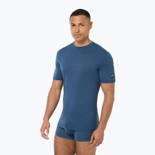 Koszulka termoaktywna męska super.natural Sierra 140 Tee cashmere grey melange