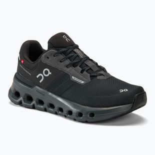 Buty do biegania damskie On Cloudrunner 2 Waterproof magnet/black