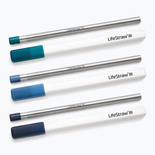 Słomka fitrująca do wody LifeStraw SIP Cases 3 szt. stormy/laguna/mid.blue