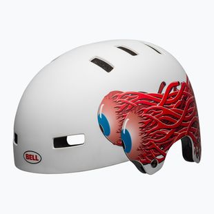 Kask dziecięcy Bell Span Jr matte white/eyes