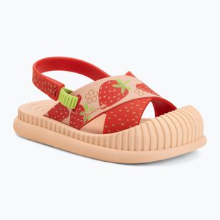 Sandały dziecięce Ipanema Precious beige/red