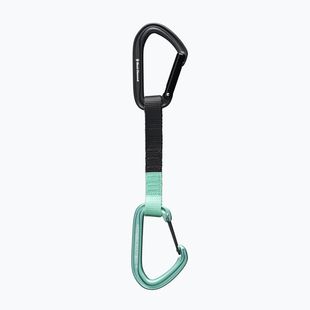 Ekspres wspinaczkowy Black Diamond Hotforge Hybrid Quickdraw 16 cm clean green