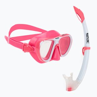Zestaw do snorkelingu dziecięcy SEAC Bella pink
