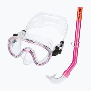 Zestaw do snorkelingu dla dzieci SEAC Marina Bis Set pink