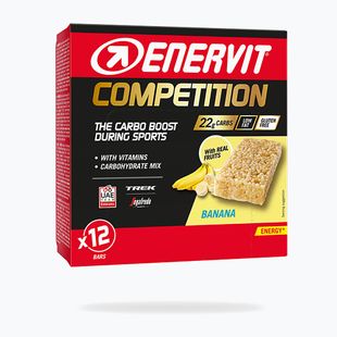 Zestaw batonów energetycznych Enervit Competition 12 szt. x 30 g banana