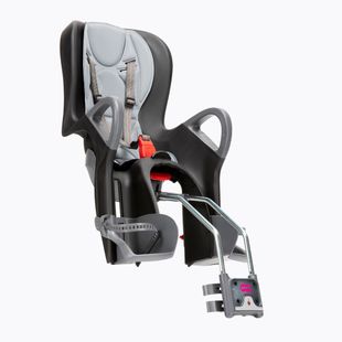 Fotelik rowerowy Okbaby 10+ czarny/ciemnoszary