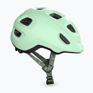 Kask rowerowy dziecięcy MET Hooray dusted green matt