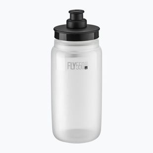 Bidon rowerowy Elite FLY Tex 550 ml clear/black