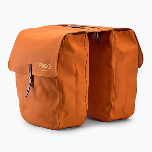 Sakwa rowerowa Brooks England Brick Lane Panniers 30 l gooseback/maroon