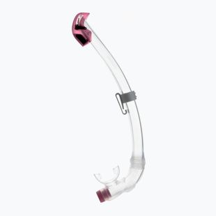 Fajka do nurkowania Cressi Seal Dry clear/pink