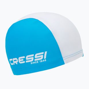 Czepek pływacki dziecięcy Cressi Tago azure/white