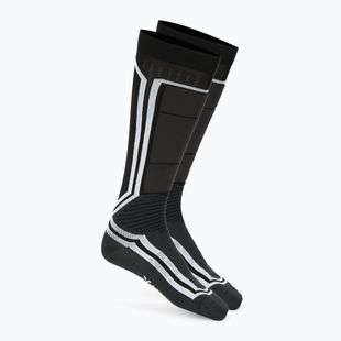 Skarpety narciarskie Mico Light Weight Odor Zero X-Static Ski nero/anthracite