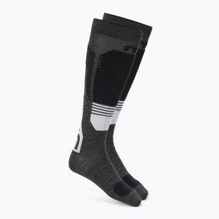 Skarpety narciarskie Mico Light Weight Superthermo Natural Merino Ski antracite mel