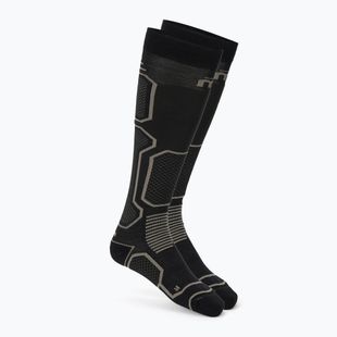 Skarpety narciarskie Mico Medium Weight Warm Control Ski nero grigio
