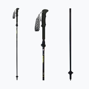 Kije nordic walking GABEL Carbon Feather XTS czarny