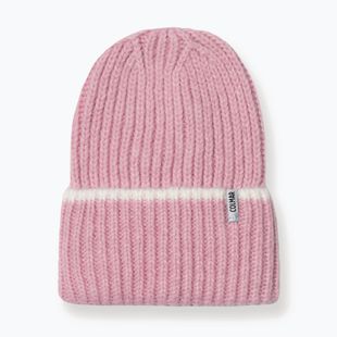 Czapka zimowa damska Colmar Macumba millenial pink/white