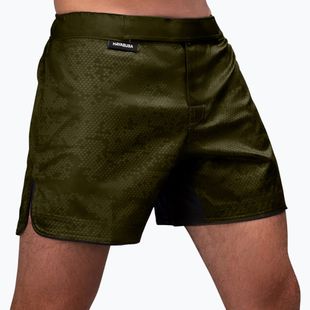 Spodenki treningowe męskie Hayabusa Hex Mid-Thigh green