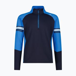 Bluza męska CMP 35L0427 Sweat black/blue/winter sun