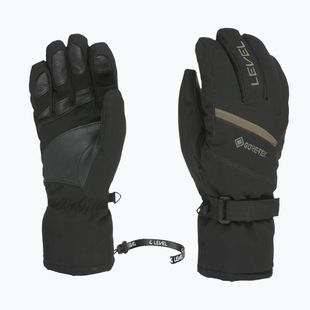 Rękawice narciarskie męskie Level Evolution Gore-Tex pk black