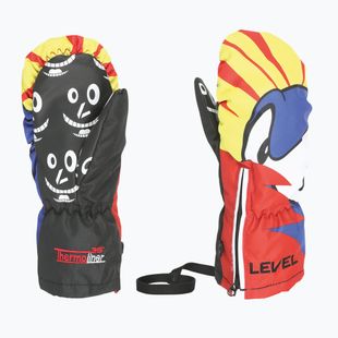 Rękawice narciarskie dziecięce Level Lucky Mitt yellow/blue