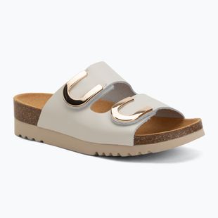 Klapki damskie Scholl Montery 2 Straps Ad Med off white