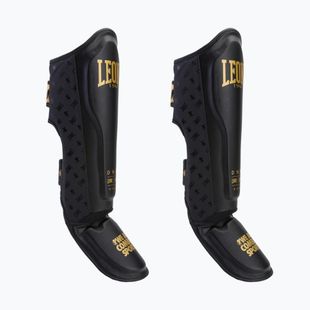 Ochraniacze piszczeli i stóp LEONE 1947 Shin Guards Dna black