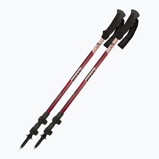 Kije trekkingowe Fizan Trek Pro L dark red