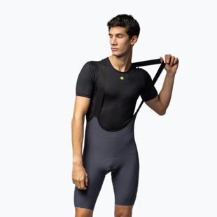 Spodenki rowerowe męskie Alé Gravel Pro Bibshorts titanium