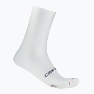 Skarpety męskie Castelli Espresso 18 white