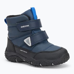 Śniegowce dziecięce Geox Baltic ABX navy/royal