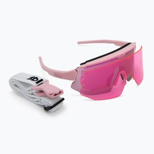 Okulary przeciwsłoneczne Bliz Breeze Small matte powder pink/brown rosé multi/pink