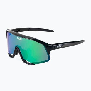 Okulary przeciwsłoneczne Koo Demos black/green mirror