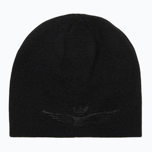 Czapka zimowa męska Aeronautica Militare 252CU0083UL00915 jet black