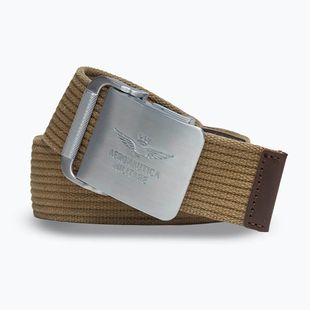 Pasek do spodni męski Aeronautica Militare CI0319UCT04306 desert