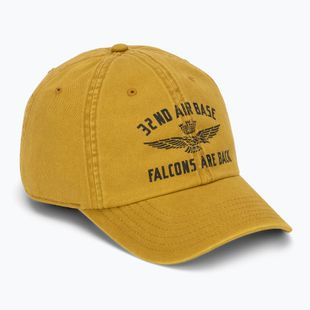 Czapka z daszkiem męska Aeronautica Militare HA1252UCT02476 olive oil