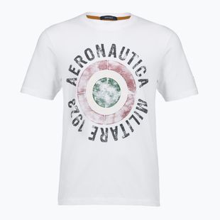Koszulka męska Aeronautica Militare TS2538UJ00727 off white