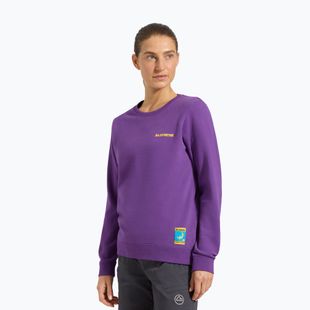 Bluza damska La Sportiva Climbing On The Moon viola/giallo