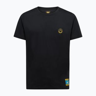 Koszulka męska La Sportiva Climbing on the Moon nero/giallo