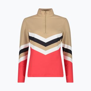 Bluza damska CMP 34L4216 sesamo/corallo
